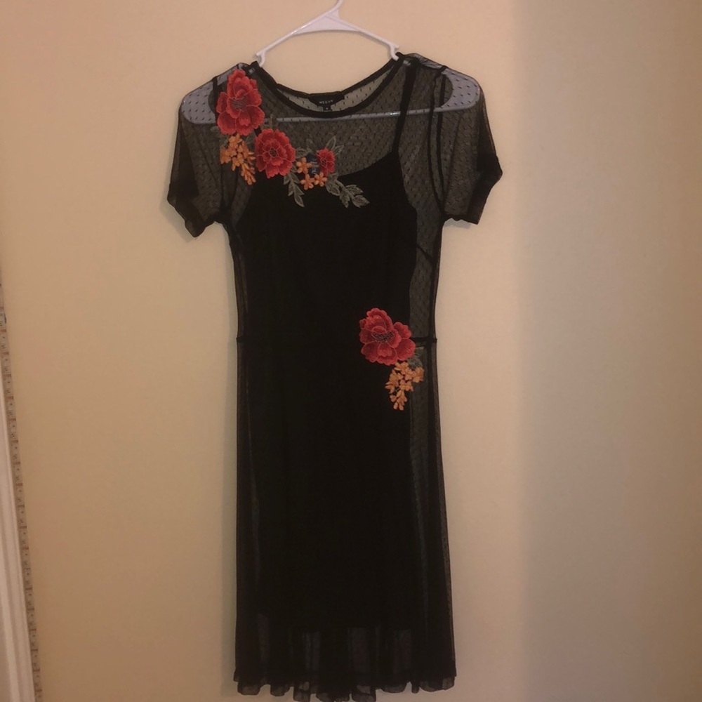 black dress